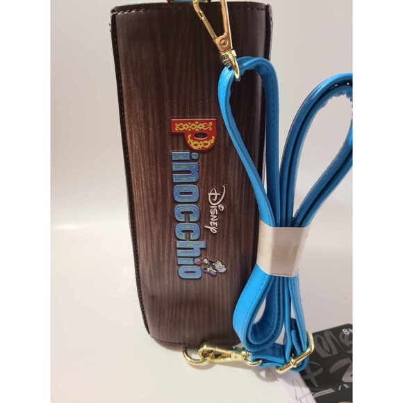 Official Pinocchio 1940 Classic Book Faux Leather Crossbody Bag NEW Loungefly - Picture 7 of 7